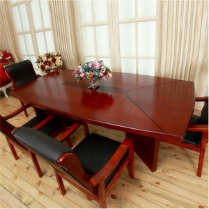 办公家具实木会议桌椅办公桌椅大板桌长条桌简约现代