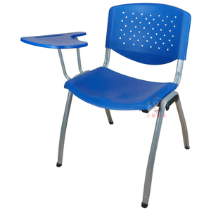方圆家具出口品质 背部镂空透气 培训椅 培训椅带写字板 写字板椅